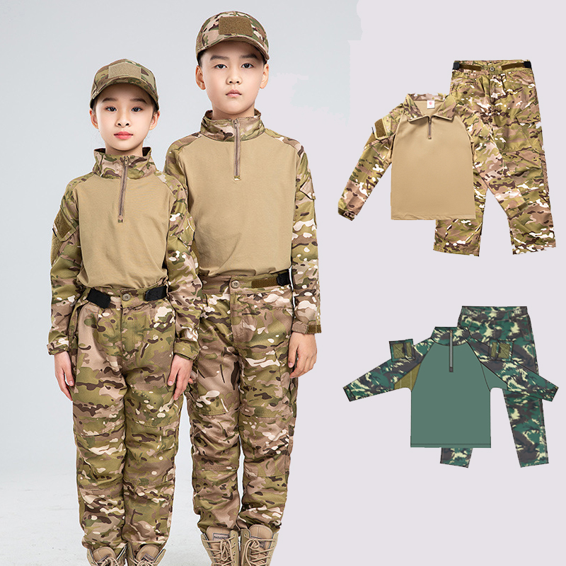 Outdoor Hunting Outfit - Outdoor Children's CP Hunting Outfit Camouflage