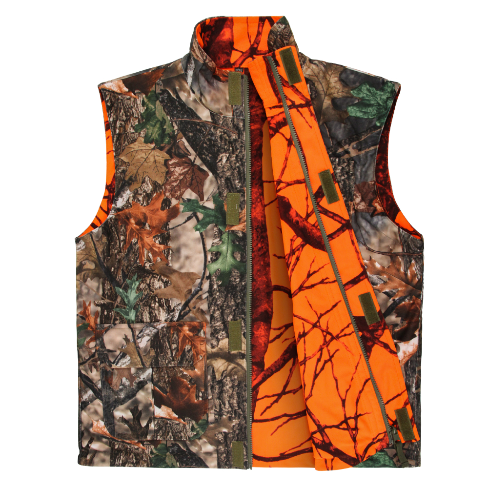 Outdoor Hunting Coat - Orange Hunting Vest Men's Sleeveless Jacket