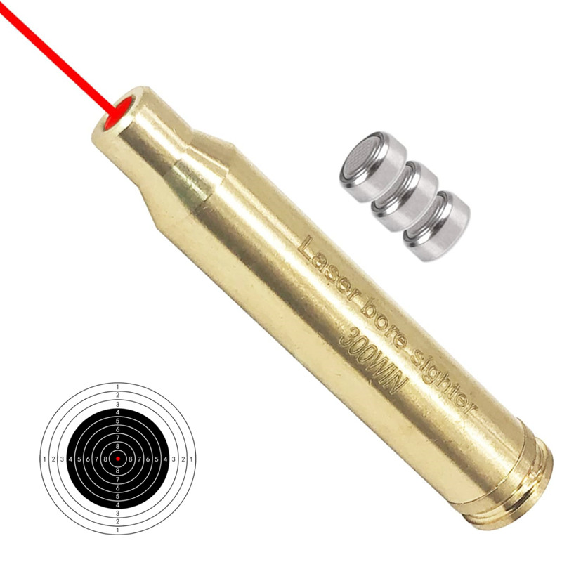 Laser Boresighter Kit - 6.5Cre 7mm 8mm 8x57JRS .30 50BEO
