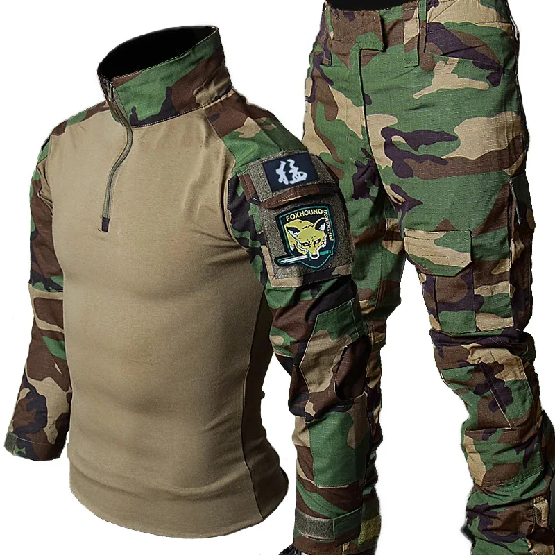 Outdoor Hunting Pants Women - Tactical Uniform Suits Milit Outdoor Camouflage