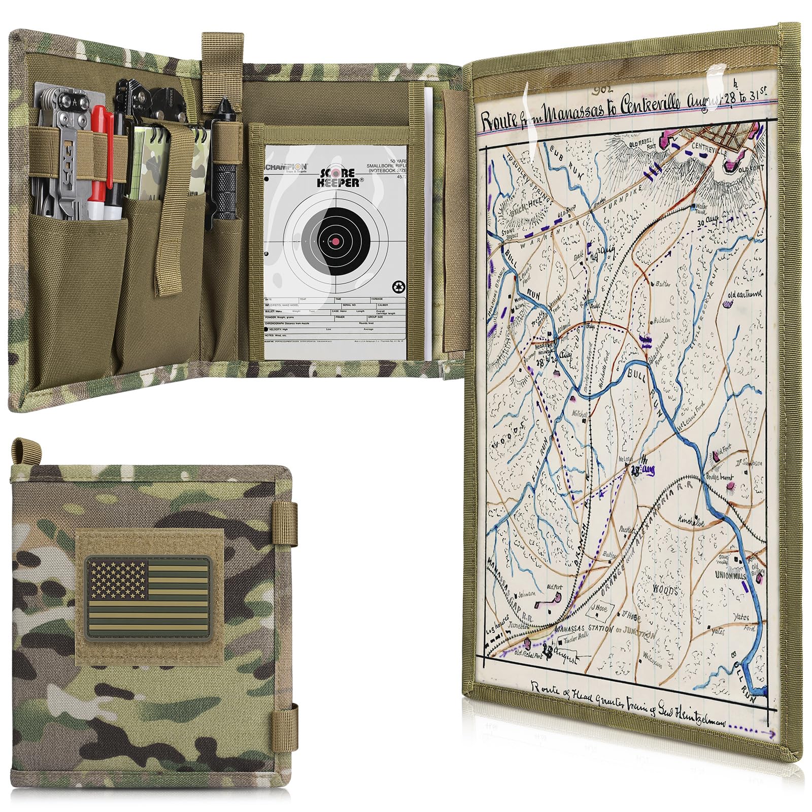 Outdoor Hunting Maps - Tactical Pouch Military Map Case Holder