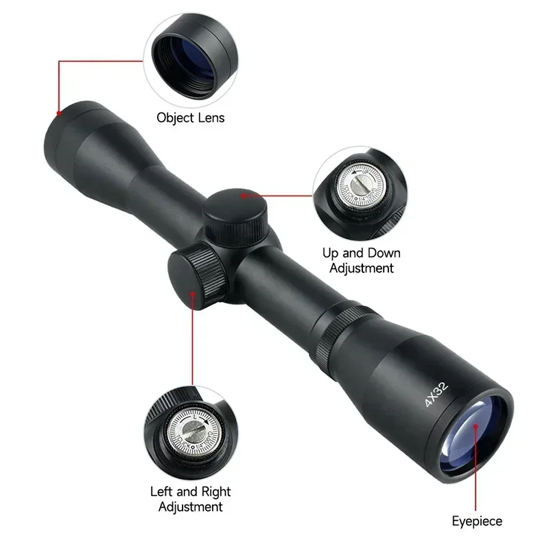 2-6X32AOE Crossbow Short Scope – Crossbow Scope Sight recenzja i cena