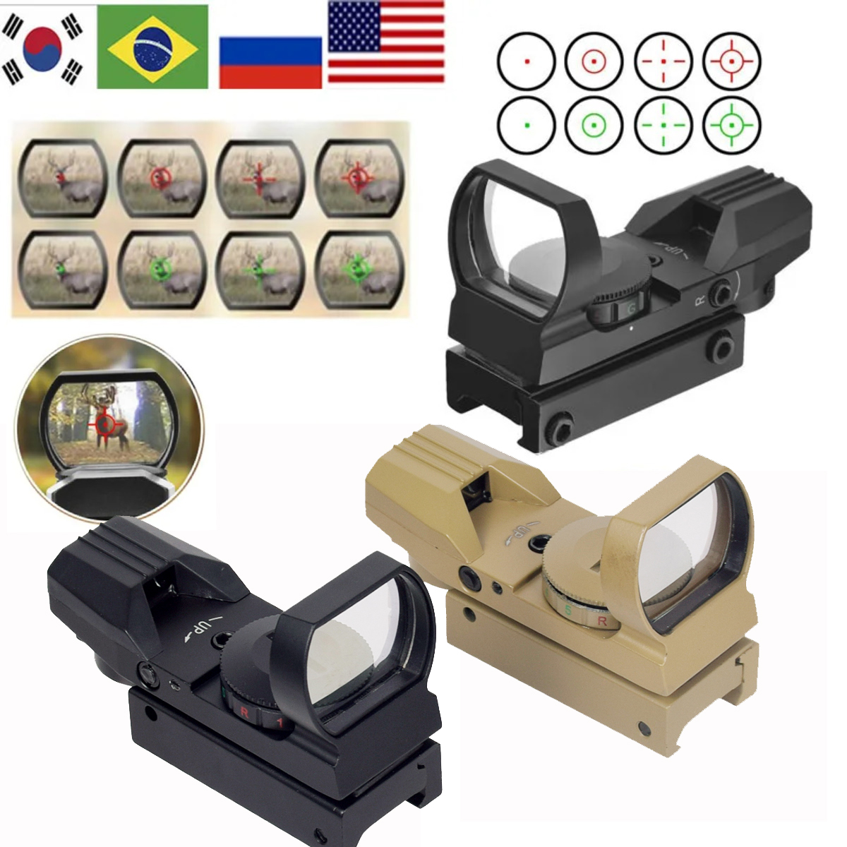 Tactical Riflescope 20mm Picti – Crossbow Scope Sight recenzja i cena