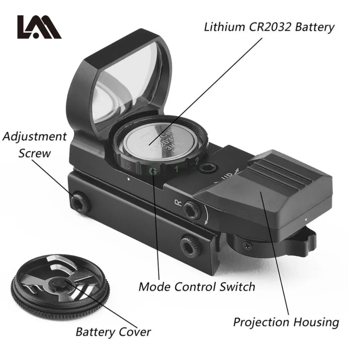 Tactical Riflescope 20mm Picti – Crossbow Scope Sight recenzja i cena