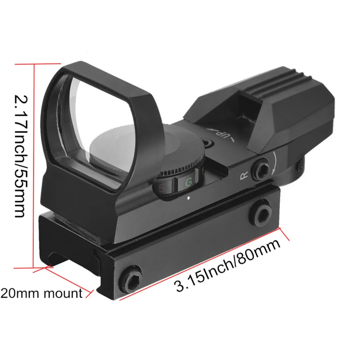 Tactical Riflescope 20mm Picti – Crossbow Scope Sight recenzja i cena