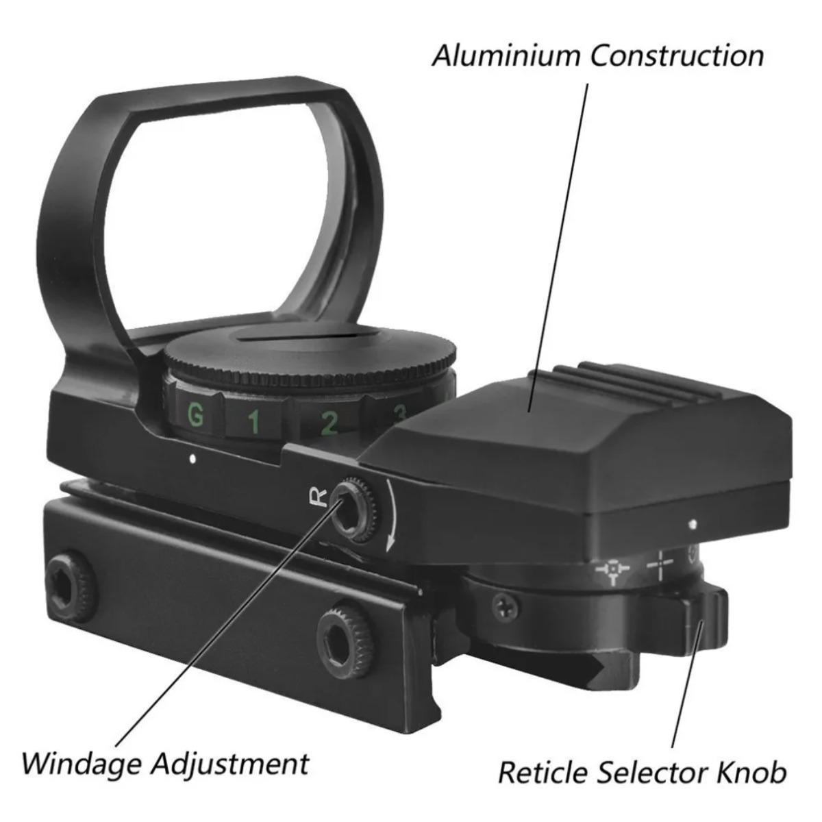 Tactical Riflescope 20mm Picti – Crossbow Scope Sight recenzja i cena
