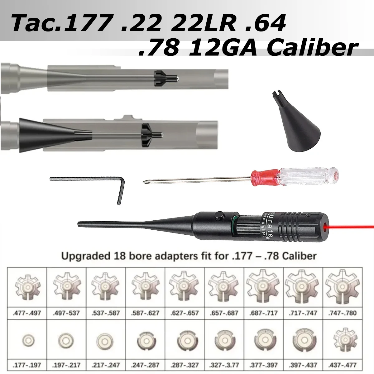 Tactical Green Red Laser Bore  – Laser Boresighter Kit recenzja i cena