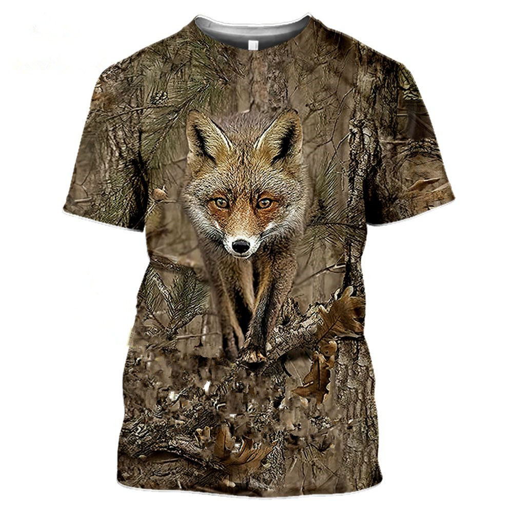 Summer Casual Men's T-shirt Fa – Hunting Outdoor Shirts recenzja i cena