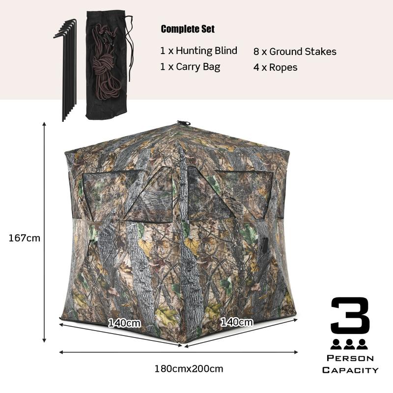 3 Person Portable Pop-Up Groun – Hunting & Outdoor Supplies Carterton Reviews recenzja i cena