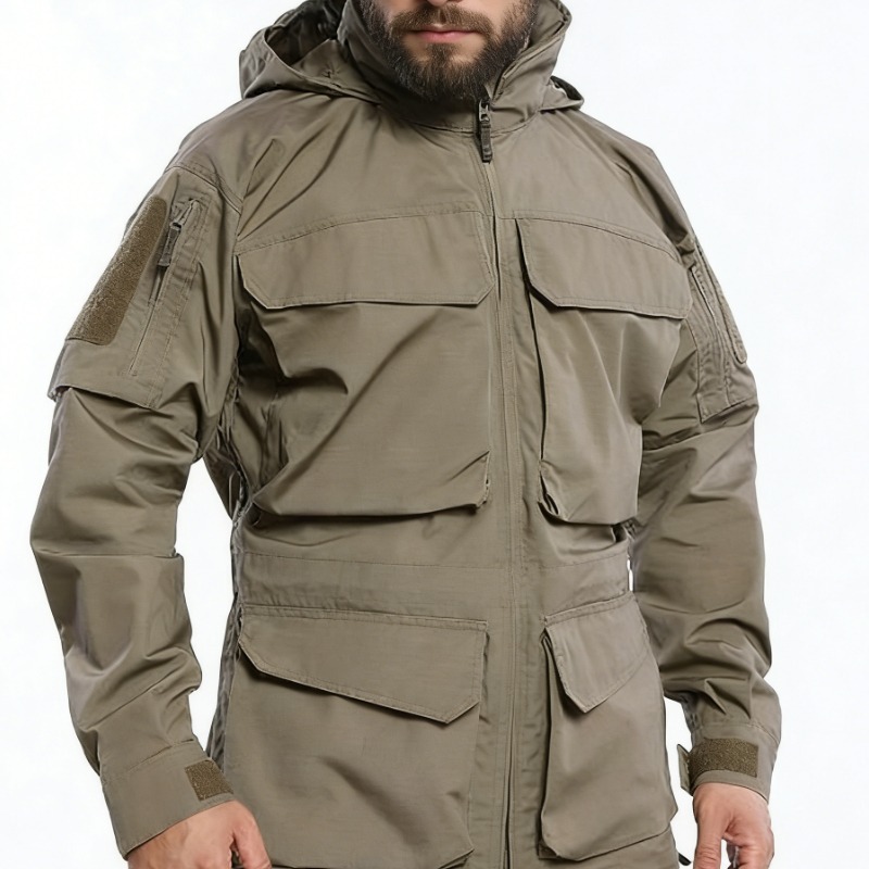 Men's Tactical Jacket Loose Ca – Outdoor Hunting Coat recenzja i cena
