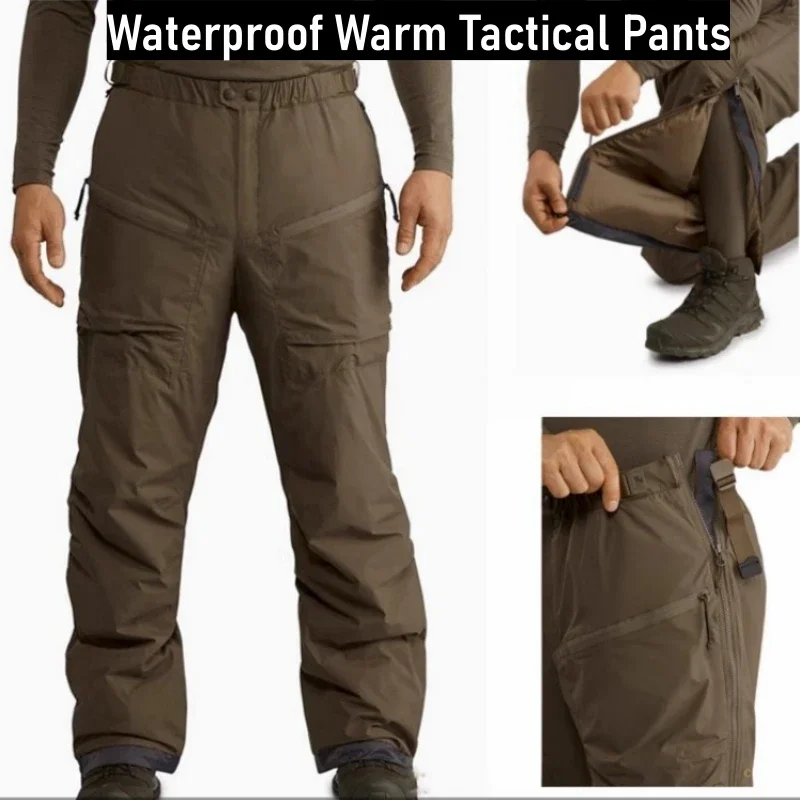 Men Winter Warm Tactical Cotto – Outdoor Hunting Pants Women recenzja i cena