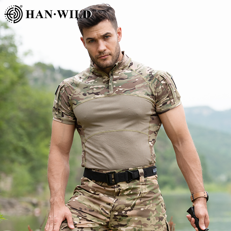 Tactical T Shirt Shirts Men Ai – Wildman Hunting & Outdoor Polokwane recenzja i cena