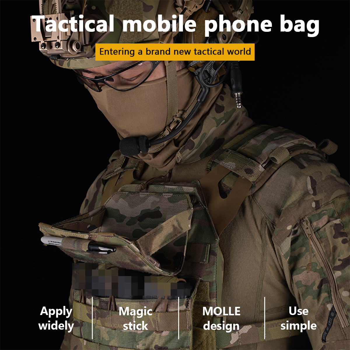 Tactical Vest Front Panel Map  – Outdoor Hunting Maps recenzja i cena