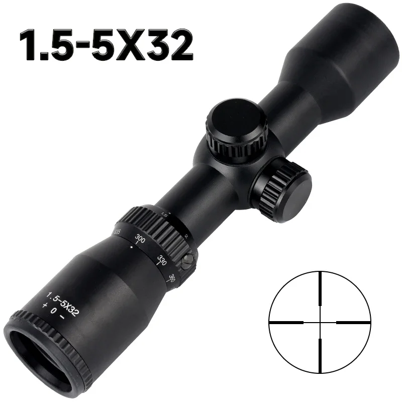 1.5-5X32 Crossbow Short Huntin – Crossbow Scope Sight recenzja i cena