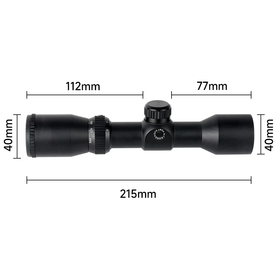 1.5-5X32 Crossbow Short Huntin – Crossbow Scope Sight recenzja i cena