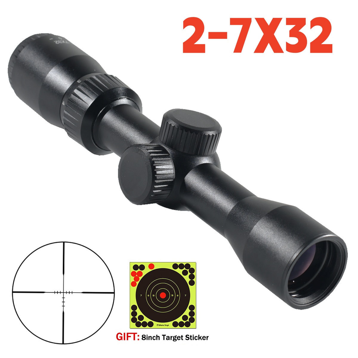 Hunting Tactical Scope 2-7x32  – Crossbow Scope Sight recenzja i cena
