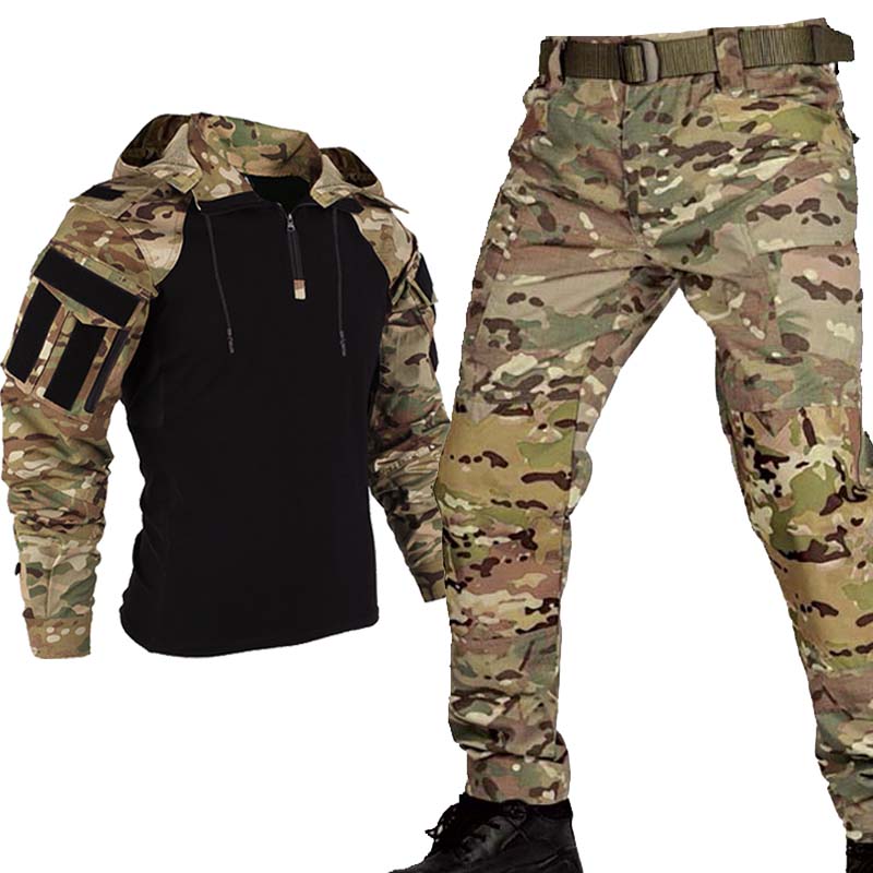 Men's Black Multicam Tactical  – Outdoor Hunting Outfit recenzja i cena