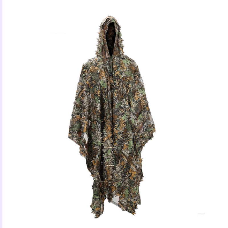 Men Women Kids 3D Leaf Ghillie – Outdoor Hunting Outfit recenzja i cena