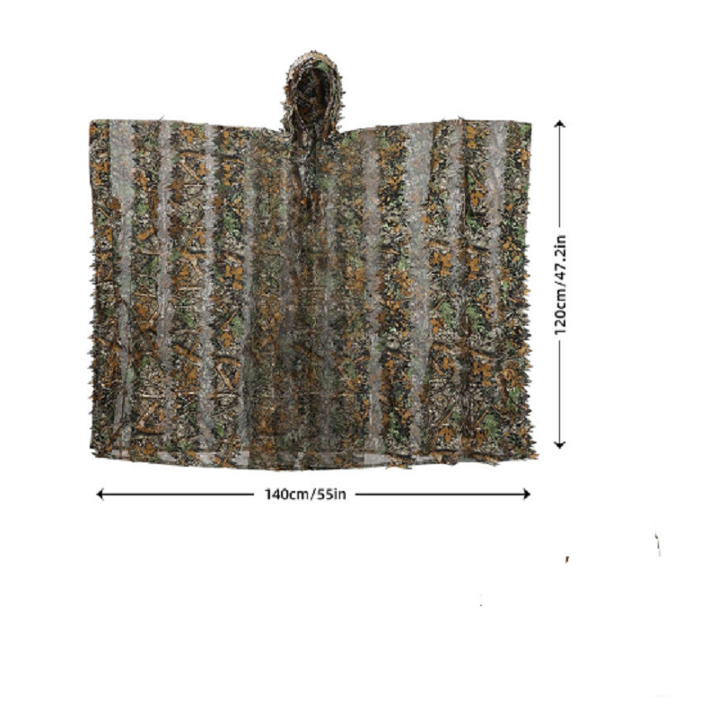 Men Women Kids 3D Leaf Ghillie – Outdoor Hunting Outfit recenzja i cena
