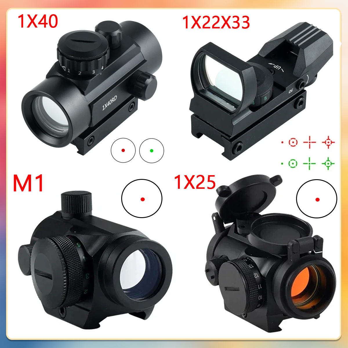 Tactical 1X22X33 Red Dot Sight – Crossbow Scope Sight recenzja i cena