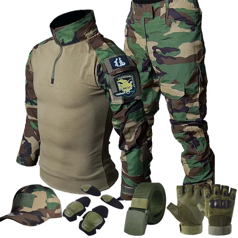 Tactical Cargo Uniform Jungle  – Hunting Outdoor Shirts recenzja i cena