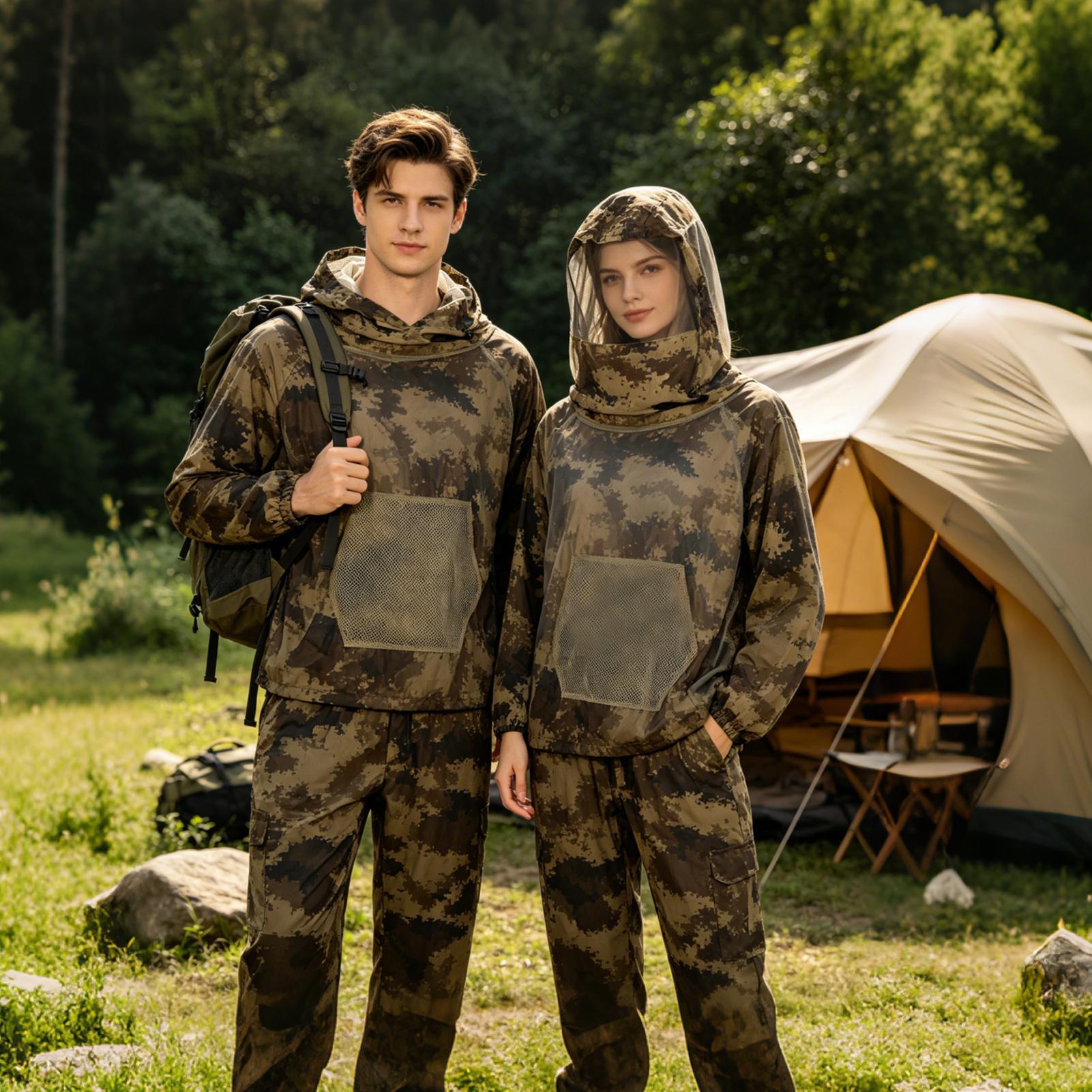 Hunting Suit Fly Proof Mesh Ou – Outdoor Hunting Outfit recenzja i cena