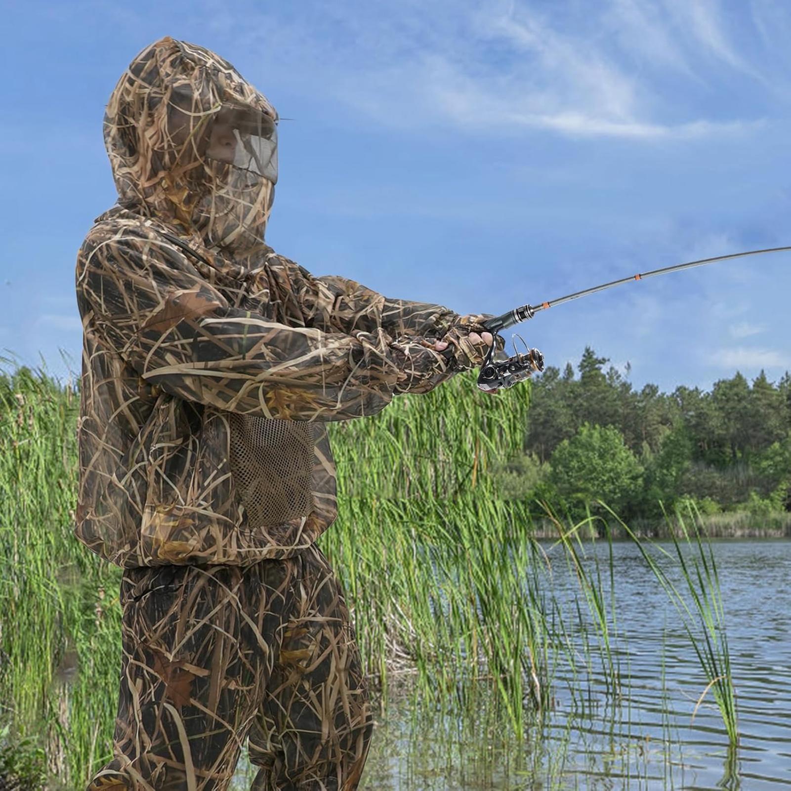 Hunting Suit Fly Proof Mesh Ou – Outdoor Hunting Outfit recenzja i cena