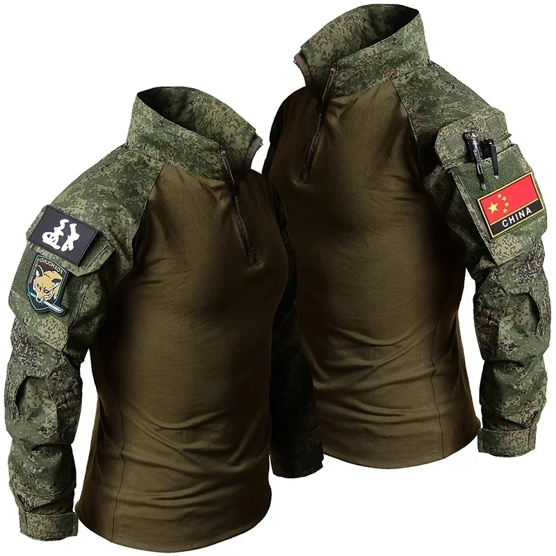 Outdoor RU Camo Tactical Sets  – Outdoor Hunting Pants Women recenzja i cena