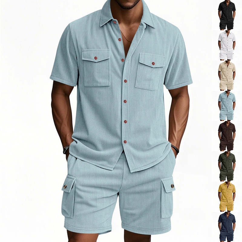 Men's Summer Corduroy Workwear – Outdoor Hunting Outfit recenzja i cena