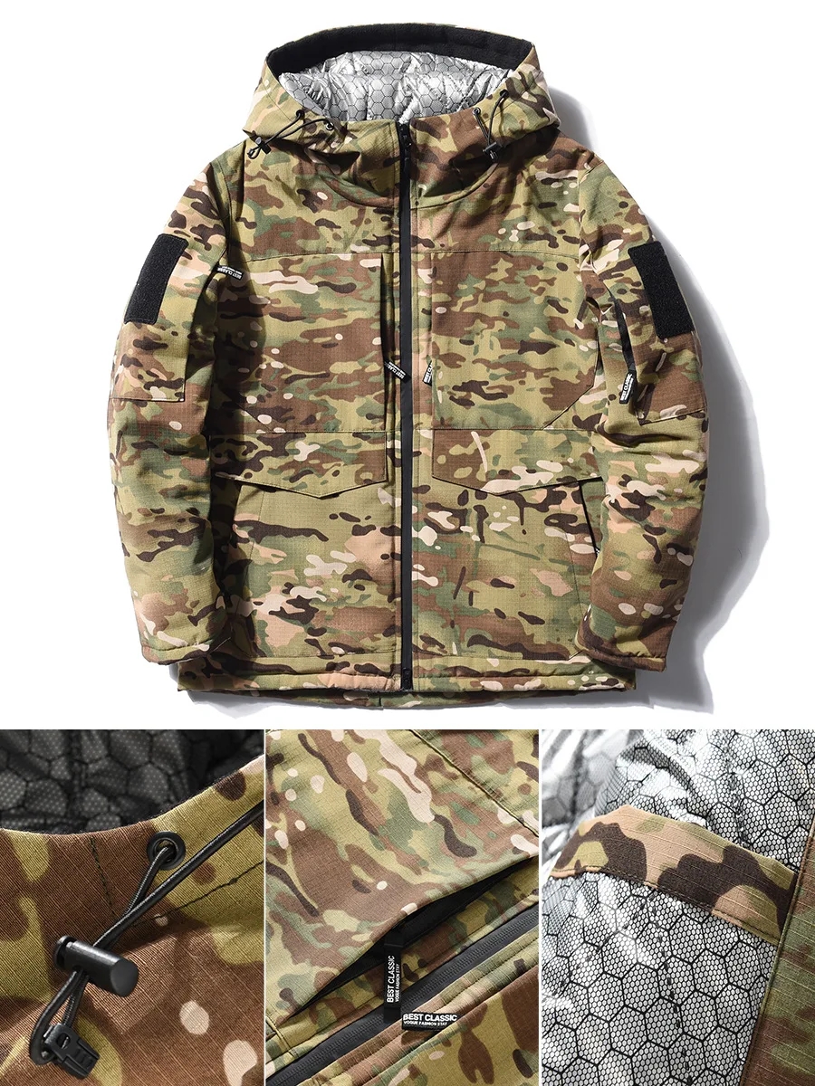 Men Heating Parkas Tactical Ja – Outdoor Hunting Coat recenzja i cena