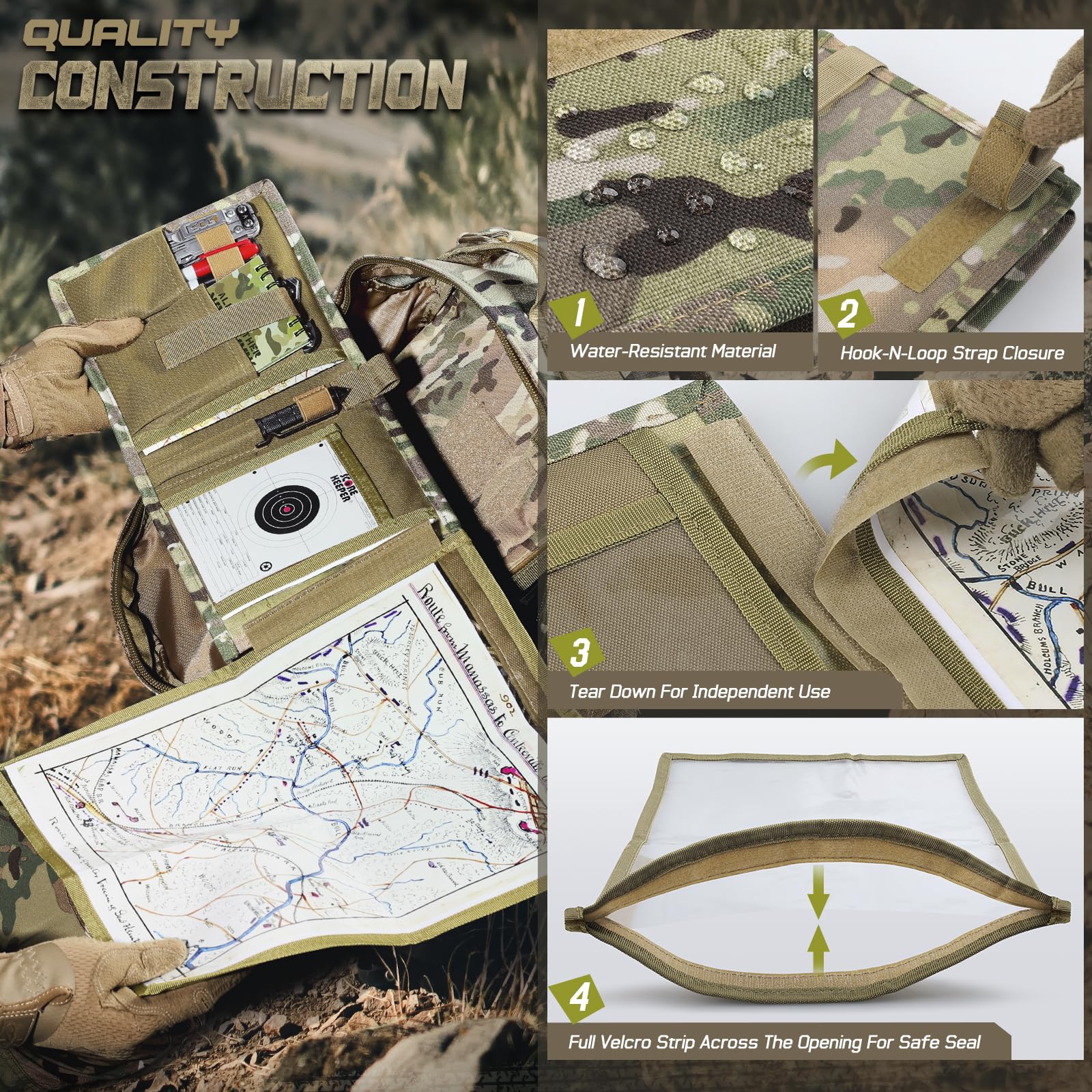 Tactical Pouch Military Map Ca – Outdoor Hunting Maps recenzja i cena