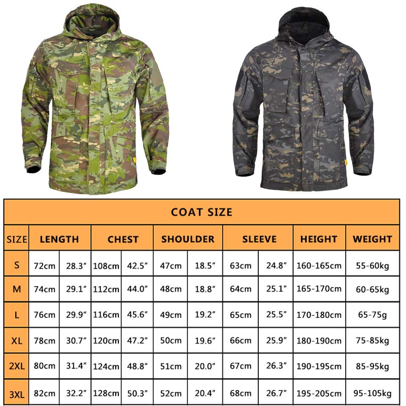 Men Outdoor Tactic Jacket+G3 P – Outdoor Hunting Outfit recenzja i cena