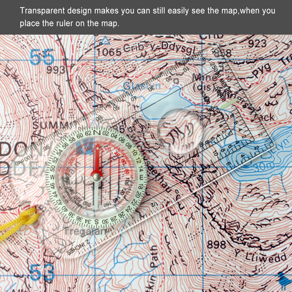 Compass Navigation Map Ruler R – Outdoor Hunting Maps recenzja i cena