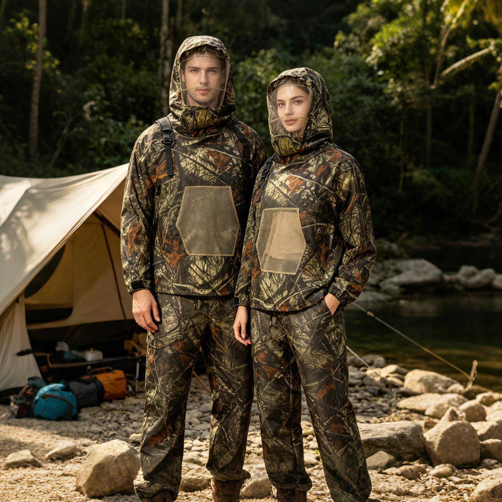 Hunting Clothes Fly Proof Mesh – Outdoor Hunting Outfit recenzja i cena