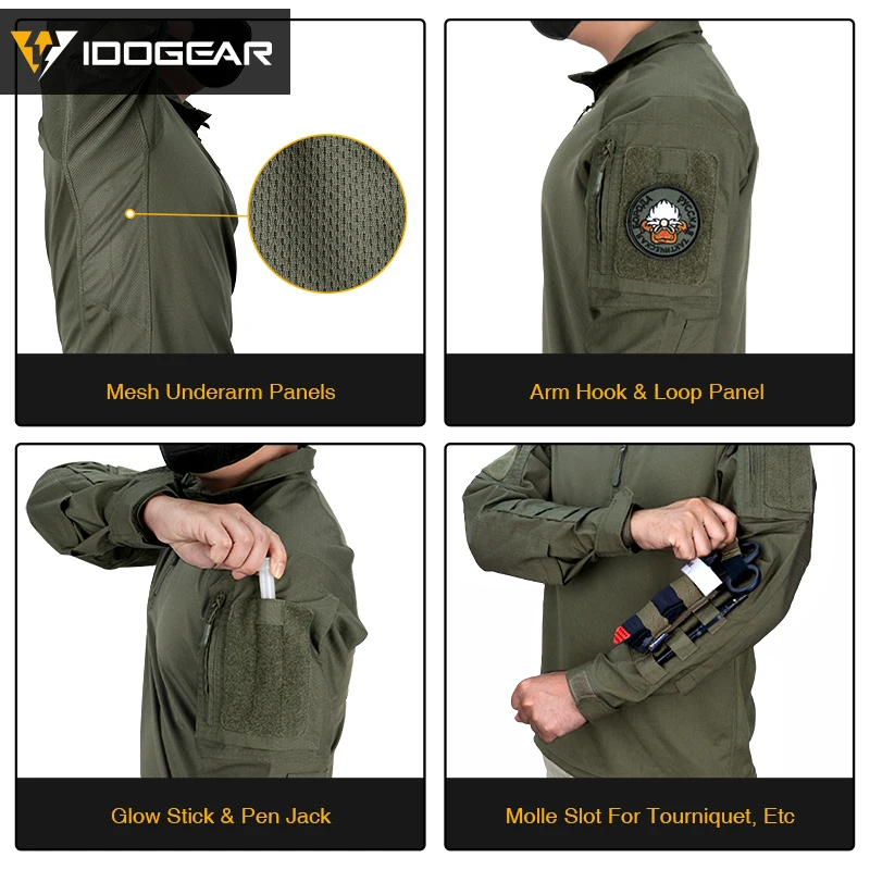 IDOGEAR Tactical UFS Uniform H – Outdoor Hunting Trousers recenzja i cena