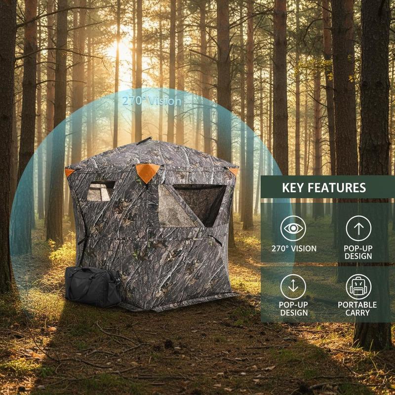 Ground Hunting Tent 60x60x66 I – Hunting & Outdoor Supplies Carterton Reviews recenzja i cena