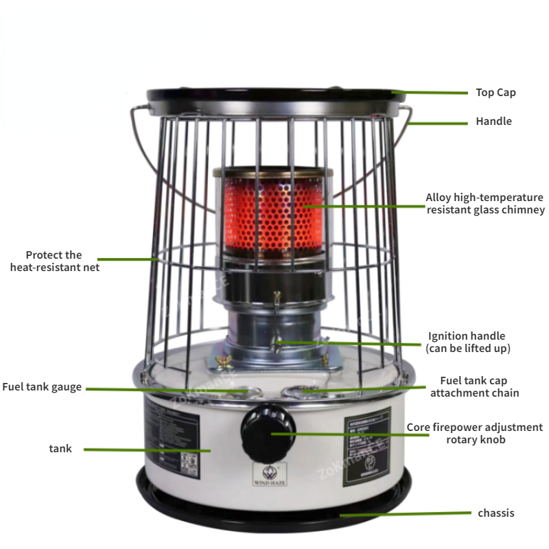 6L Kerosene Space Heater Porta – Outdoor Hunting Heater recenzja i cena