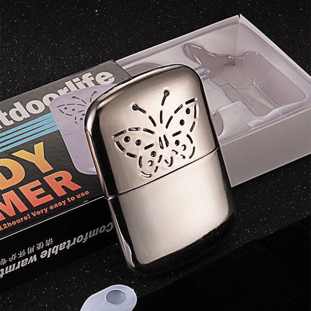 Zinc Alloy Pocket Hand Warmer  – Outdoor Hunting Heater recenzja i cena