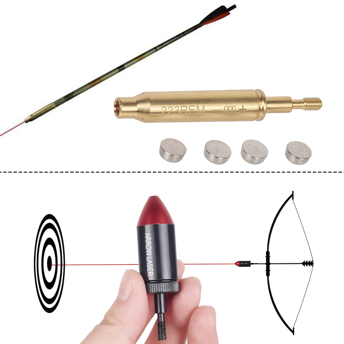 Tactical Archery .223 REM Red  – Crossbow Scope Sight recenzja i cena