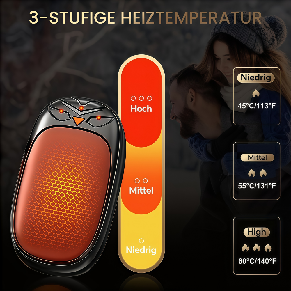 Hand Warmers 2000mAh*2 Recharg – Outdoor Hunting Heater recenzja i cena