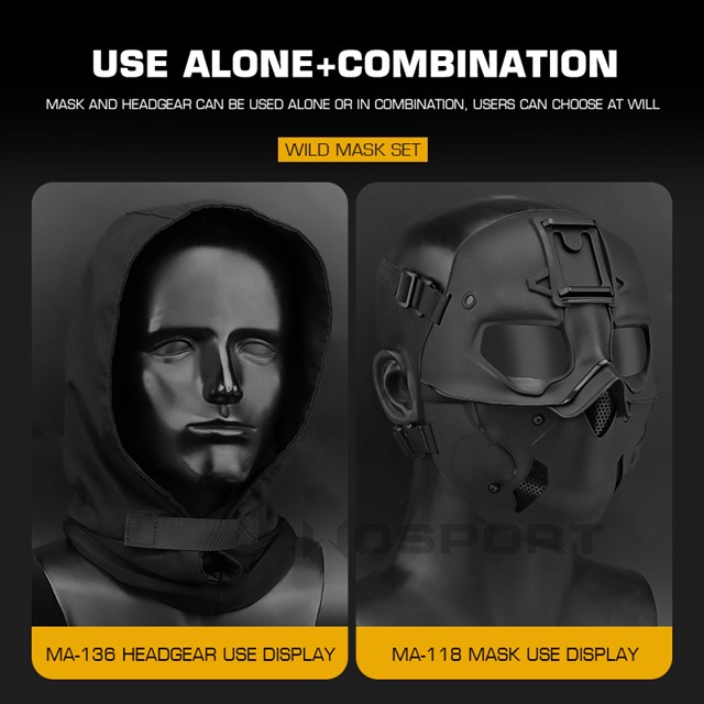 Wild Mask Set Tactical Equipme – Wildman Hunting & Outdoor Polokwane recenzja i cena